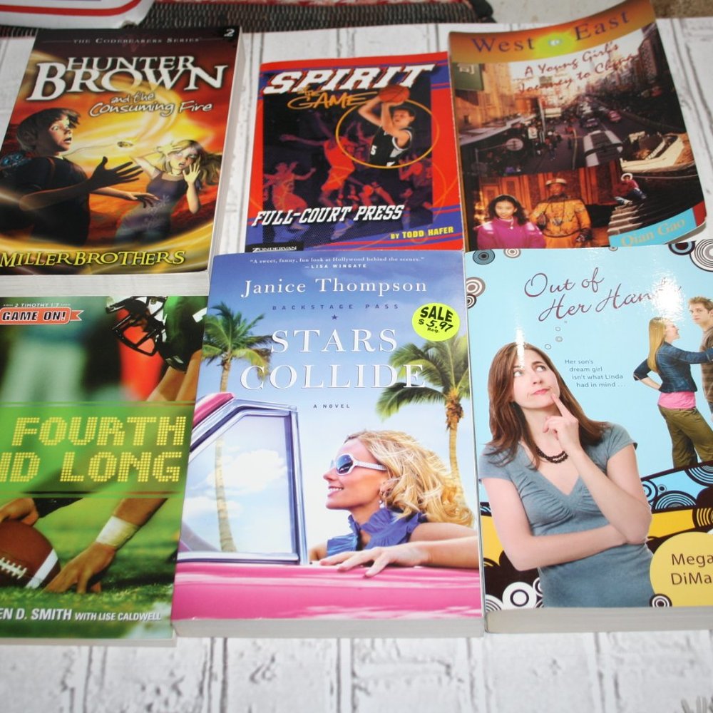 📚 Teen Book Lot · 6 Brand New Titles · NWT (Bk)